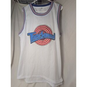 Tune Squad Bugs Bunny Size Large‎ #1 Embroidered White Jersey